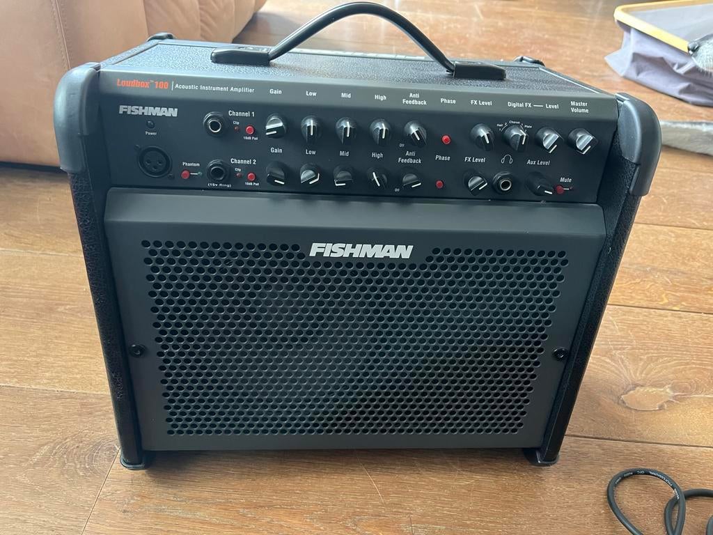 Fishman Loudbox 100 Akoestische Instrument Versterker, Ophalen, Gebruikt, Gitaar, 100 watt of meer
