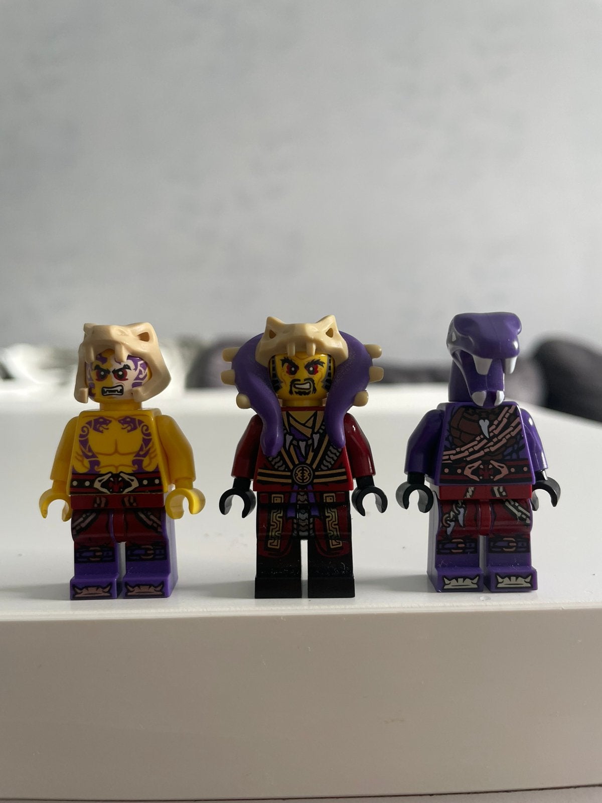 Lego Ninjago Master Chen, Eyezorai & Sleven, Lego, Ophalen of Verzenden, Zo goed als nieuw, Minifiguur