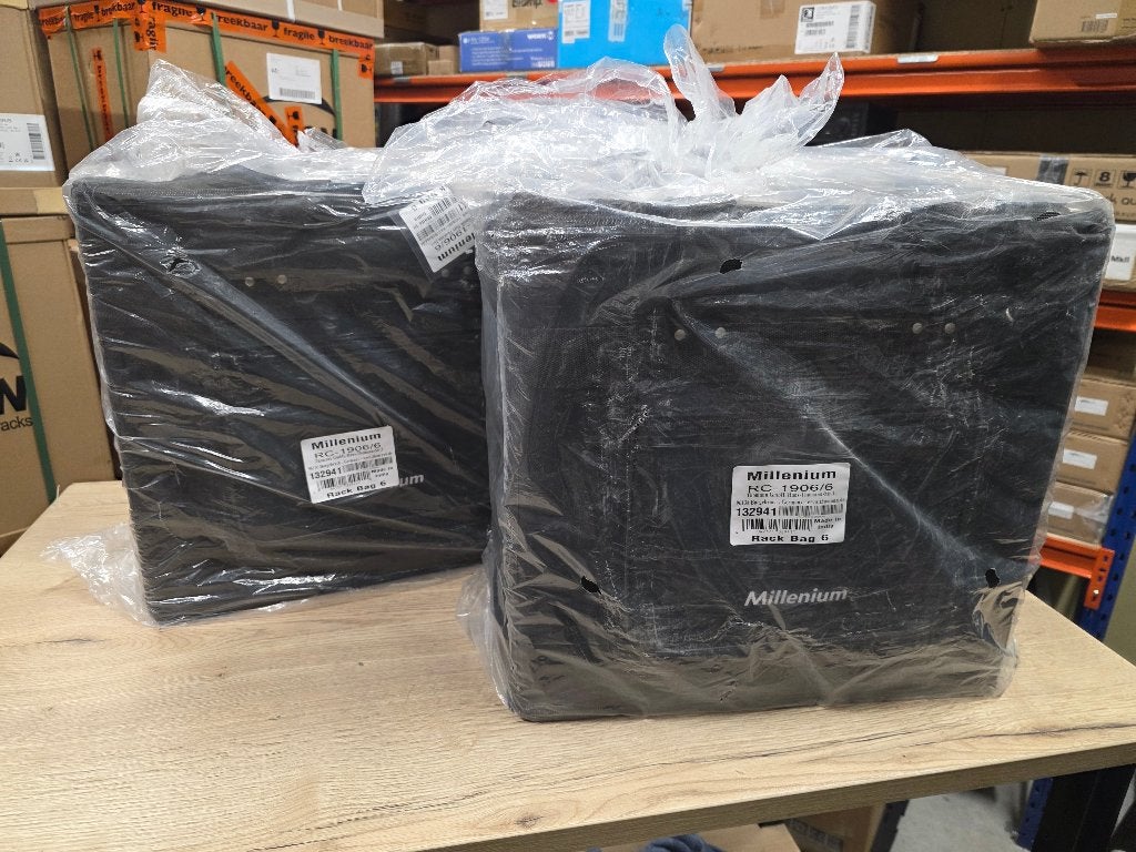 2x Millenium Rack Bag 6, Muziek en Instrumenten, Behuizingen en Koffers, ., Nieuw, ., .