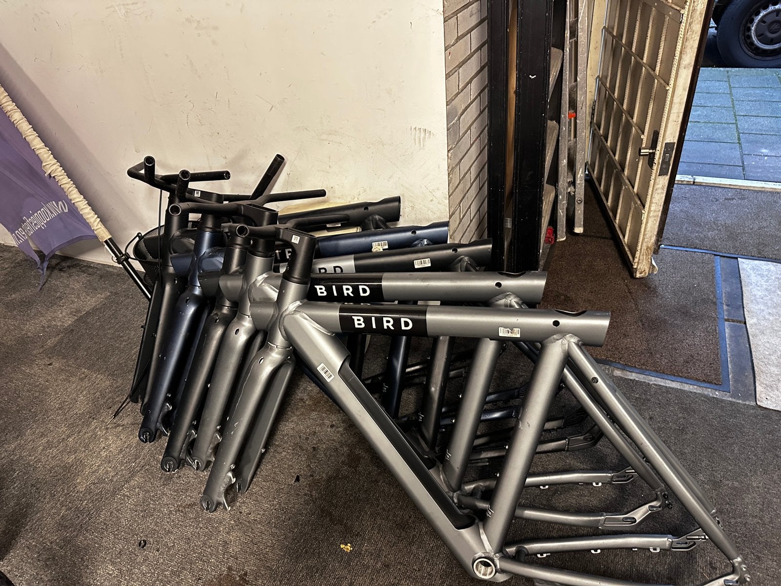 Bird fiets fream, Ophalen of Verzenden, Zo goed als nieuw, Overige typen, Minder dan 2 meter