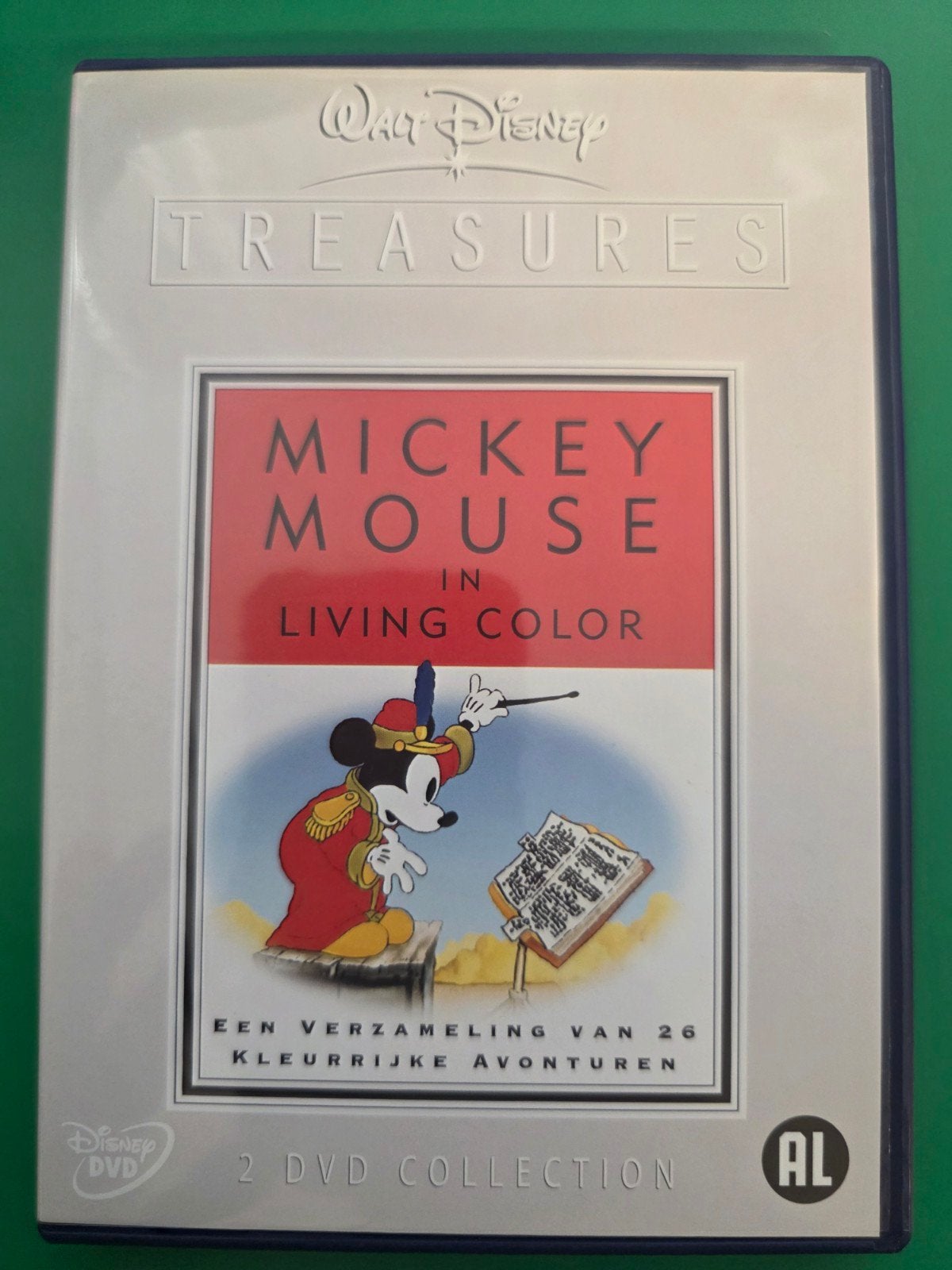 Walt Disney Treasures: Mickey Mouse in Living Color (2 DVD), Avontuur, Alle leeftijden, Ophalen of Verzenden, Zo goed als nieuw