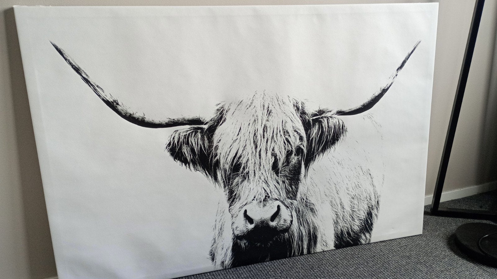 Schilderij Schotse hooglander, Antiek en Kunst, Ophalen