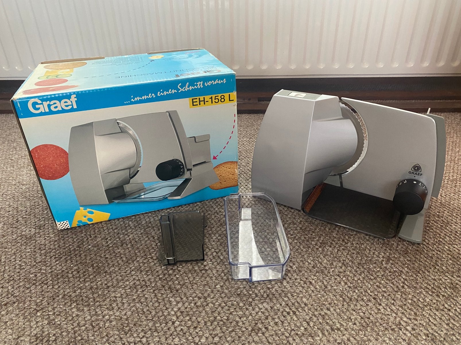Graef EH-158L snijmachine, Snijmachine, Ophalen of Verzenden, Gebruikt, Overige merken