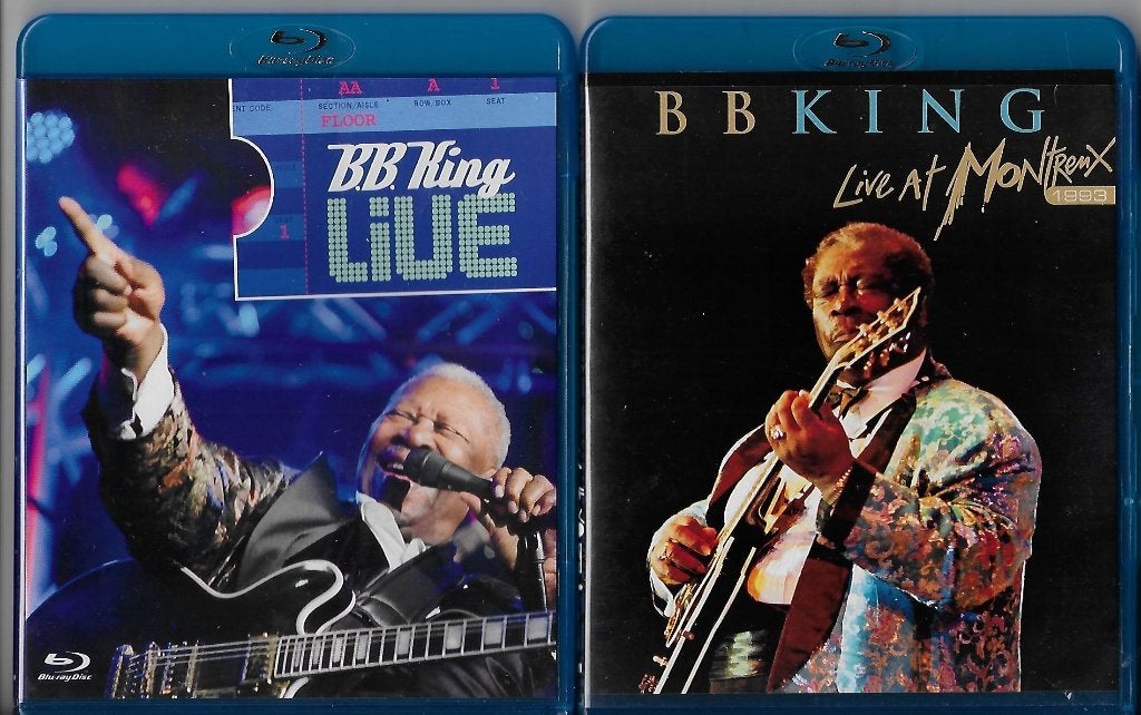 B.B. King: twee blues live concerten blu-ray discs, Muziek en Concerten, Gebruikt, Alle leeftijden, Concert