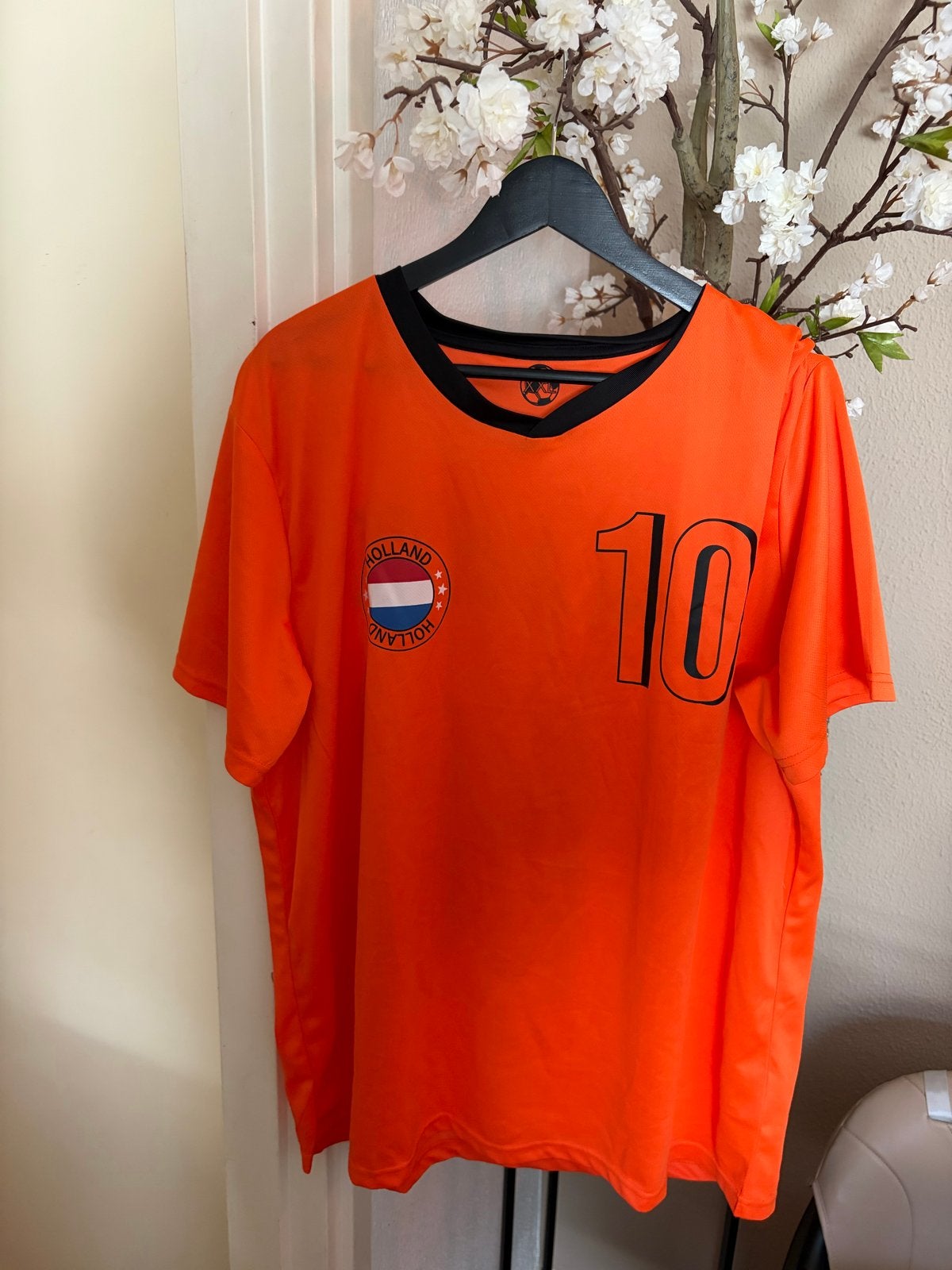 Oranje Holland Voetbalshirt Maat XXL, Ophalen of Verzenden, Zo goed als nieuw, Overige maten, Oranje