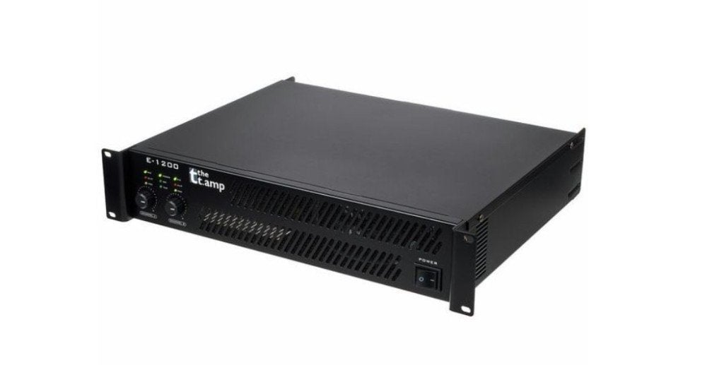 Versterker, t.amp E-1200, Audio, Tv en Foto, Versterkers en Receivers, Ophalen of Verzenden, Gebruikt, 120 watt of meer, Overige merken