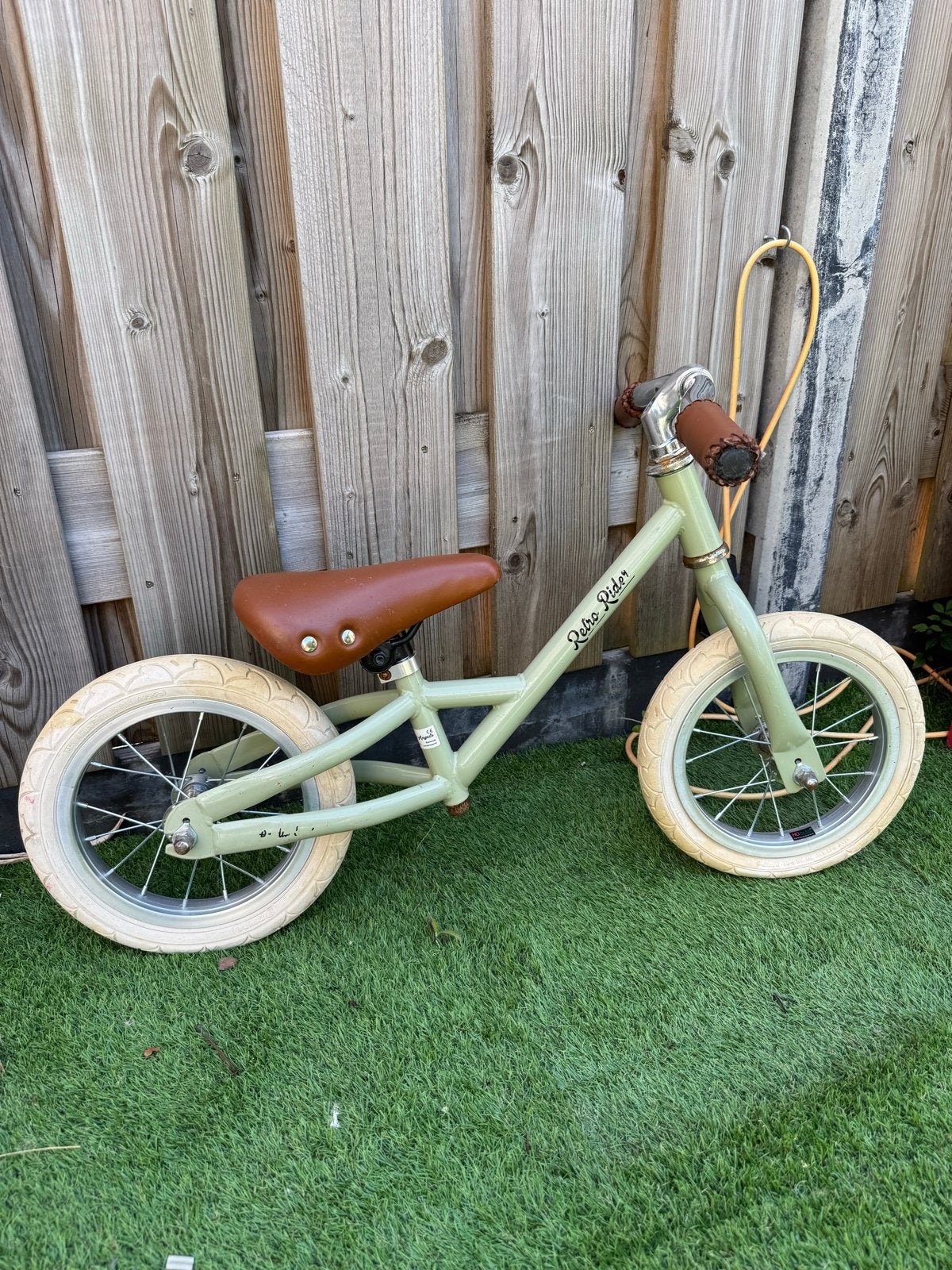 Retro Rider groen loopfiets, Ophalen, Zo goed als nieuw, 16 tot 20 inch
