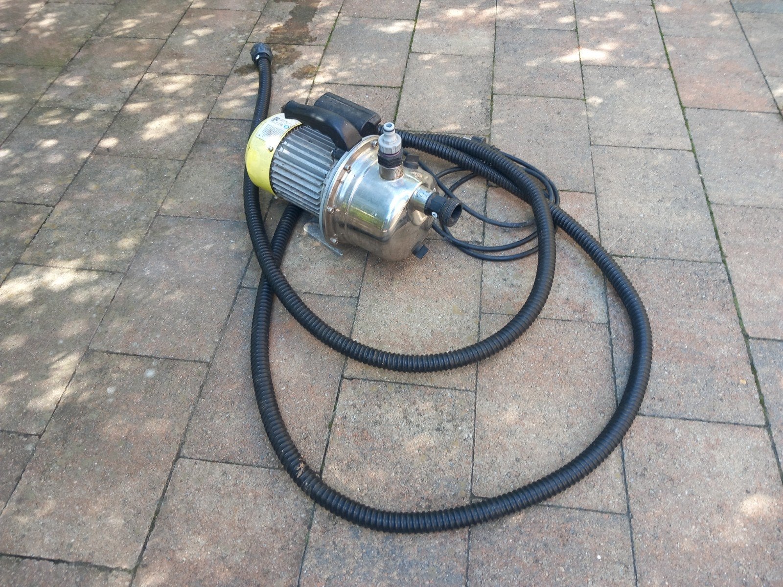 Parkside PGPS 1100 A1 Tuinpomp - 1100W, 4600 l/u, Ophalen of Verzenden, Gebruikt, Elektrisch, Besproeiingspomp