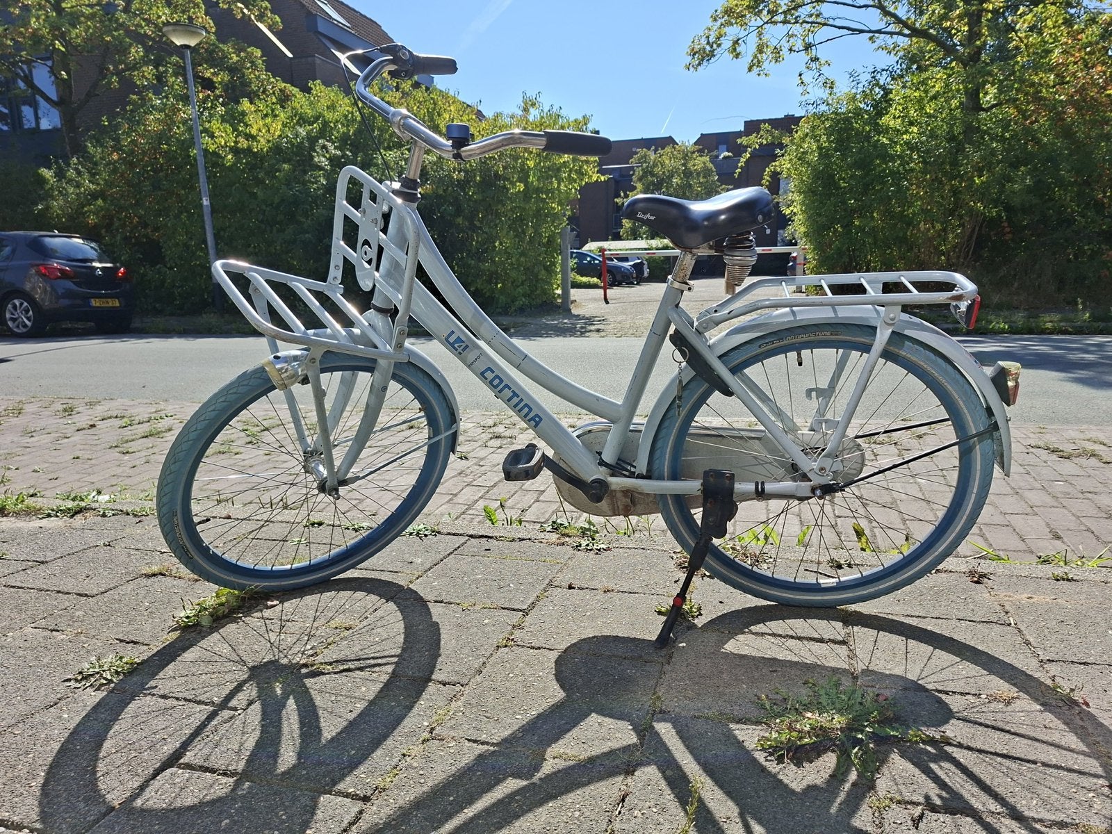 Cortina 24 inch meisjesfiets - Lichtblauw, Ophalen, Gebruikt, 20 inch of meer