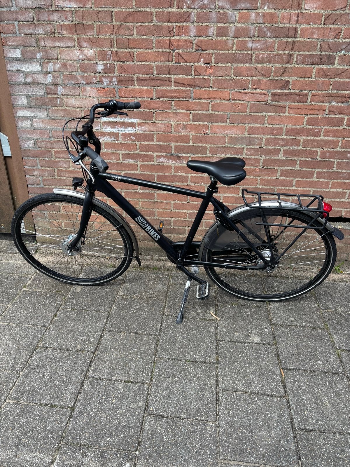 26 inch fiets, frame 52 cm, Gebruikt, Velgrem, Versnellingen, 50 tot 53 cm