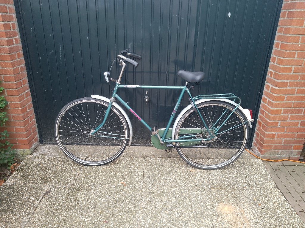 Batavus herenfiets  28 inch, Ophalen, Terugtraprem, Gebruikt, Versnellingen