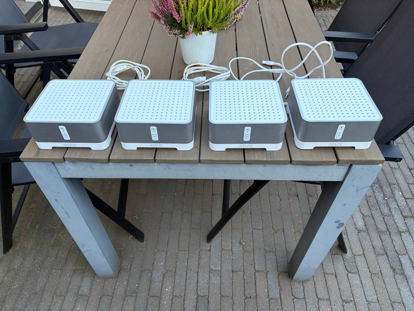 4x Sonos Zoneplayer 120 / Connect Amp, 120 watt of meer, Ophalen, Overige merken, Gebruikt