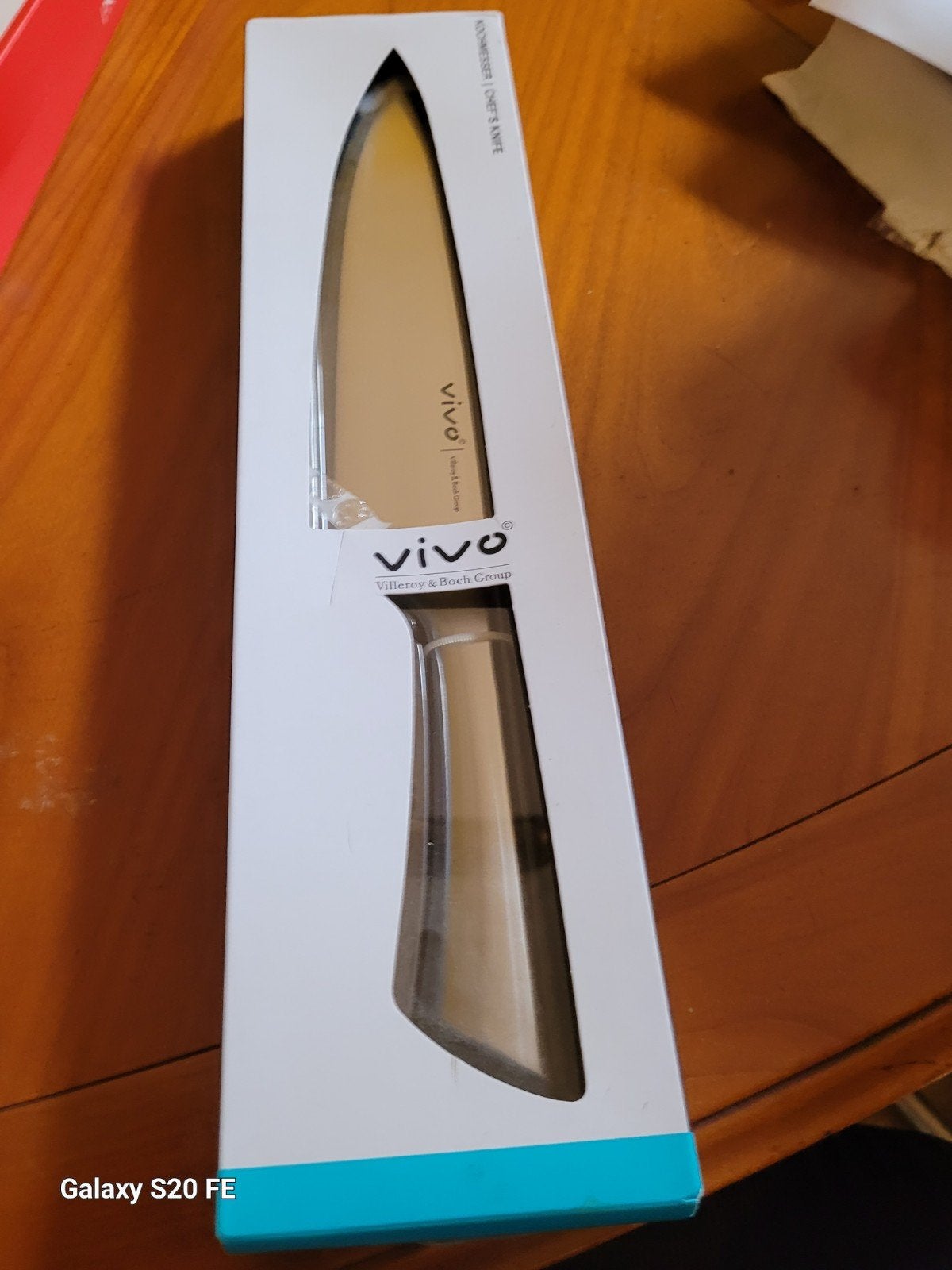 Villeroy en Boch  Vivo chefs knife, Verzenden, Nieuw, Rvs of Chroom