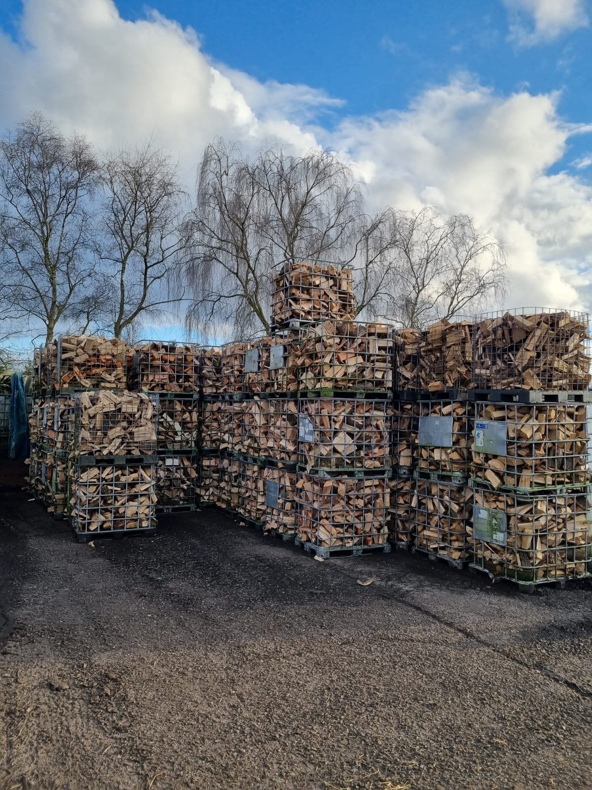 Gekloofd openhaardhout /brandhout, Tuin en Terras, Haardhout, 6 m³ of meer, Ophalen, Overige houtsoorten, Blokken