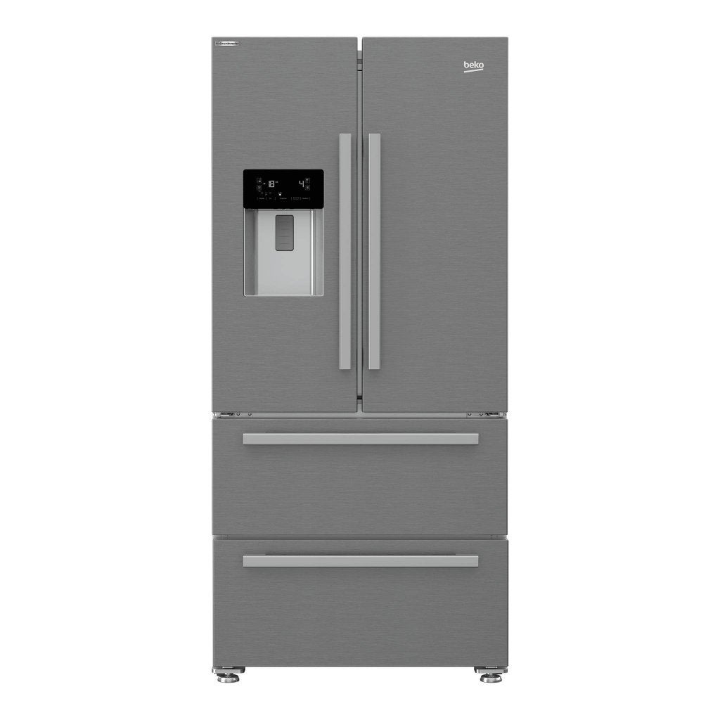 Foto 2 van Beko GNE60530DX Amerikaanse Koelkast (Inox/French Door) 530L