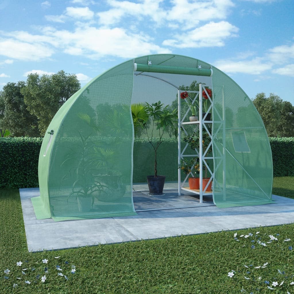 Broeikas VidaXL 4,5 m² 300x150x200 cm, Ophalen, Overige materialen, Aluminium, Kweekkas