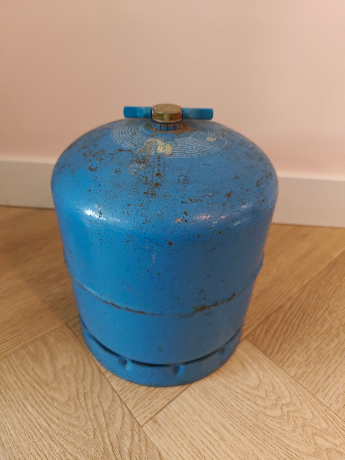 campinggaz 907 gasfles, Ophalen, Gebruikt