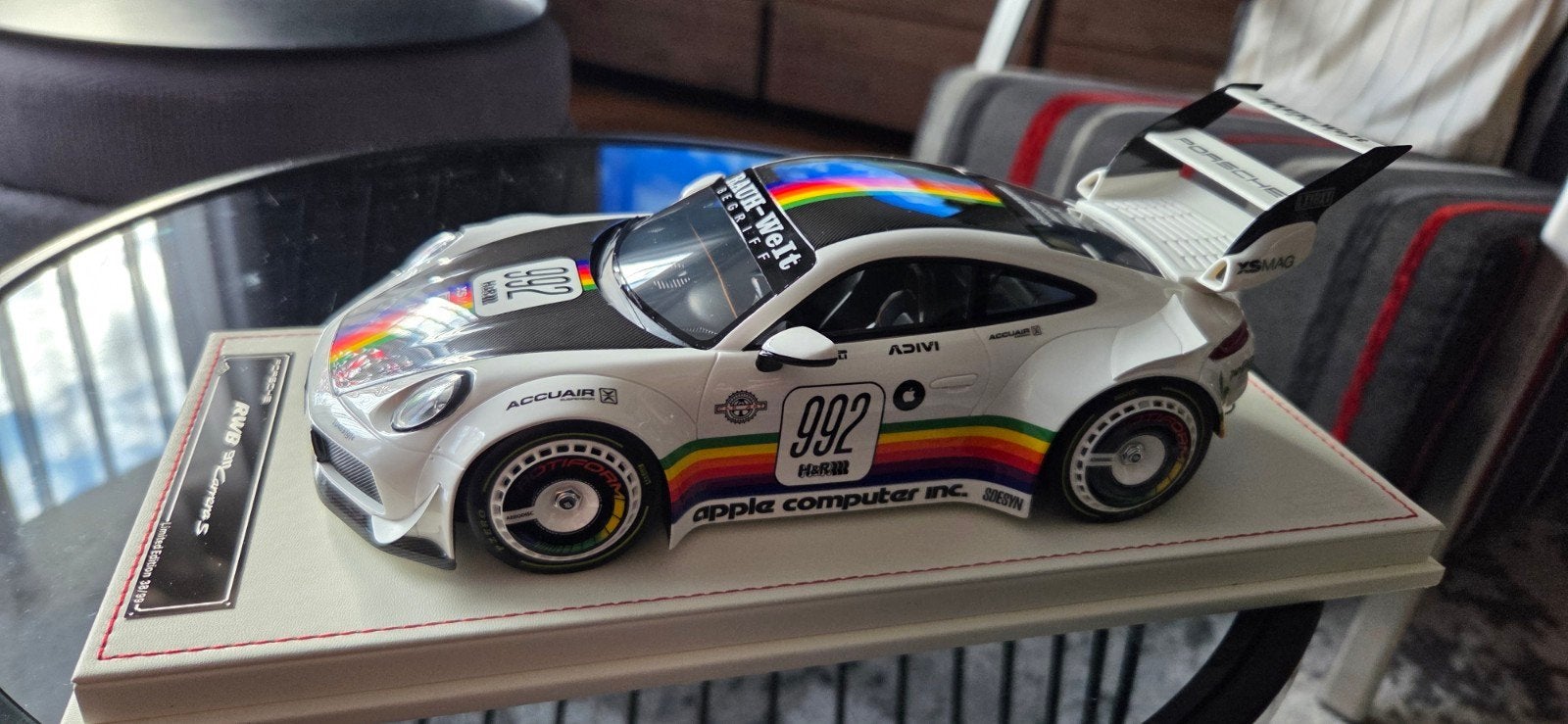 Porsche RWB 911 Carrera S modelauto - Limited Edition, Ophalen of Verzenden, Zo goed als nieuw, Auto, Overige merken