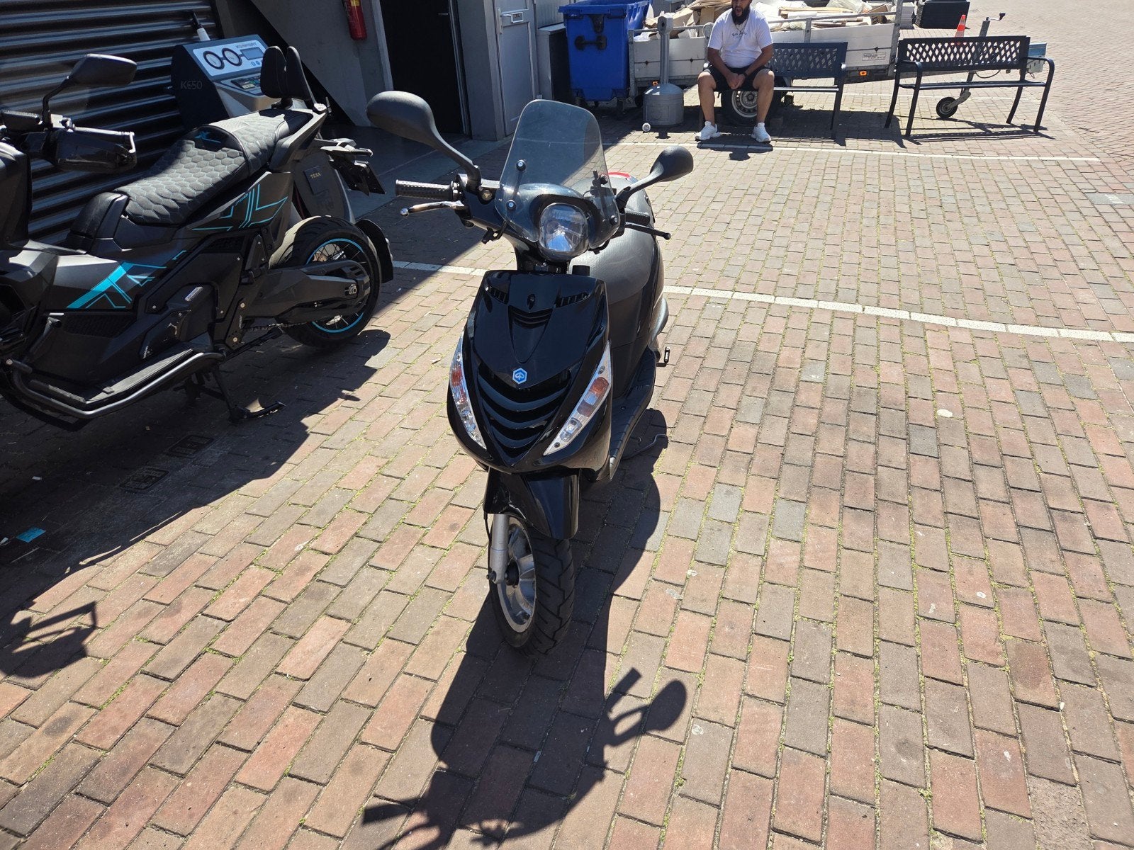 Zip 172cc malossi A1 125cc op papieren., Ophalen of Verzenden, Zo goed als nieuw, Tweetakt