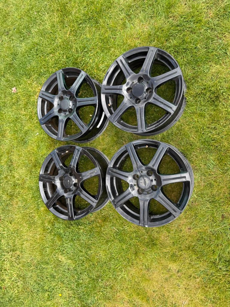 4x100 velgen 15 inch Inter Action Sirius Aygo C1 UP Mii 108, Ophalen of Verzenden