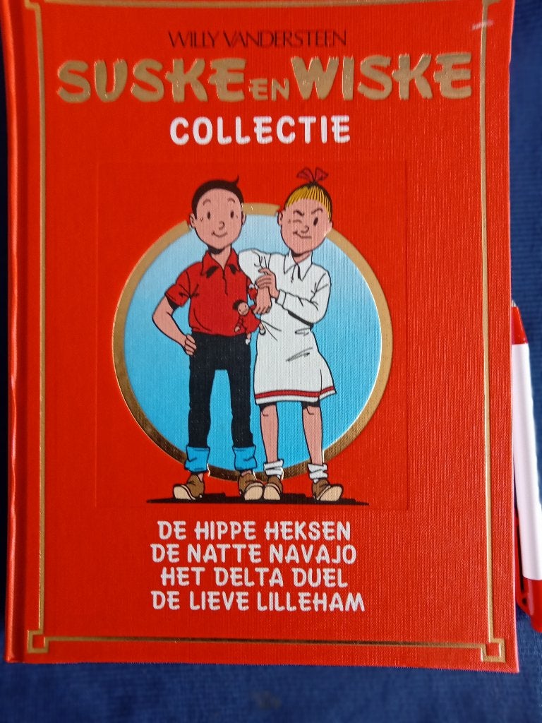 Suske en Wiske. 4 verhalen in één band., Ophalen