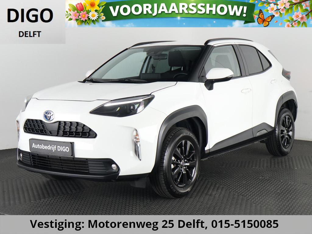 Toyota Yaris Cross 1.5 HYBRIDE BUSINESS AUTOMAAT GARANTIE 3-, Stof, Gebruikt, 116 pk, Wit