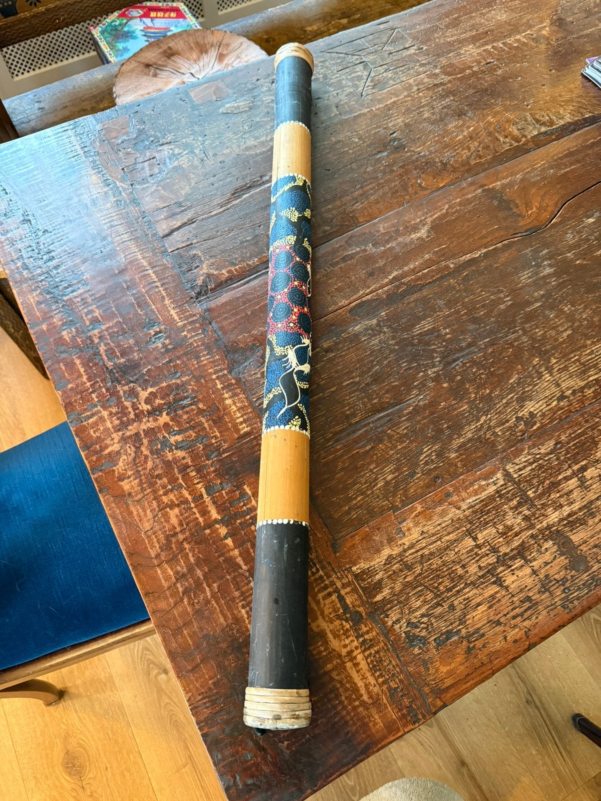 Rainstick rain regen stick stok regenmaker aboriginal stip, Ophalen, Gebruikt