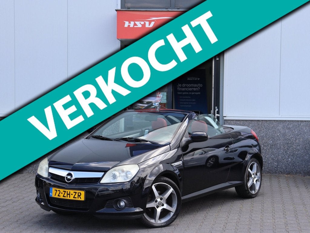 Opel Tigra TwinTop 1.4-16V Temptation airco LEER org NL, Auto's, Opel, Bedrijf, Te koop, Tigra, ABS, Airbags, Airconditioning