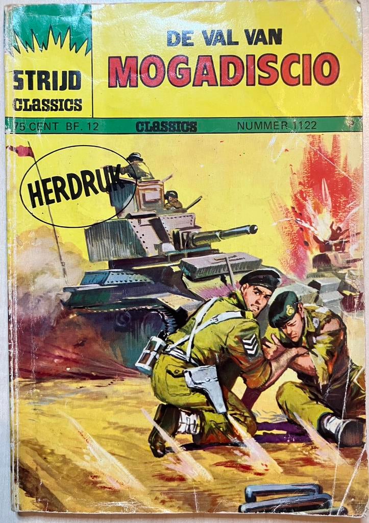 Strijd Classics: De Val van Mogadiscio, nr. 1122, Boeken, Stripboeken, Eén stripboek, Ophalen of Verzenden, Gelezen