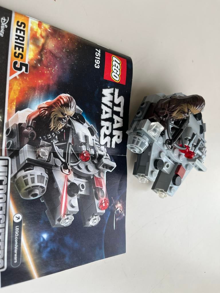 LEGO Star Wars Microfighters 75193 Millennium Falcon, Ophalen, Zo goed als nieuw, Jongen of Meisje