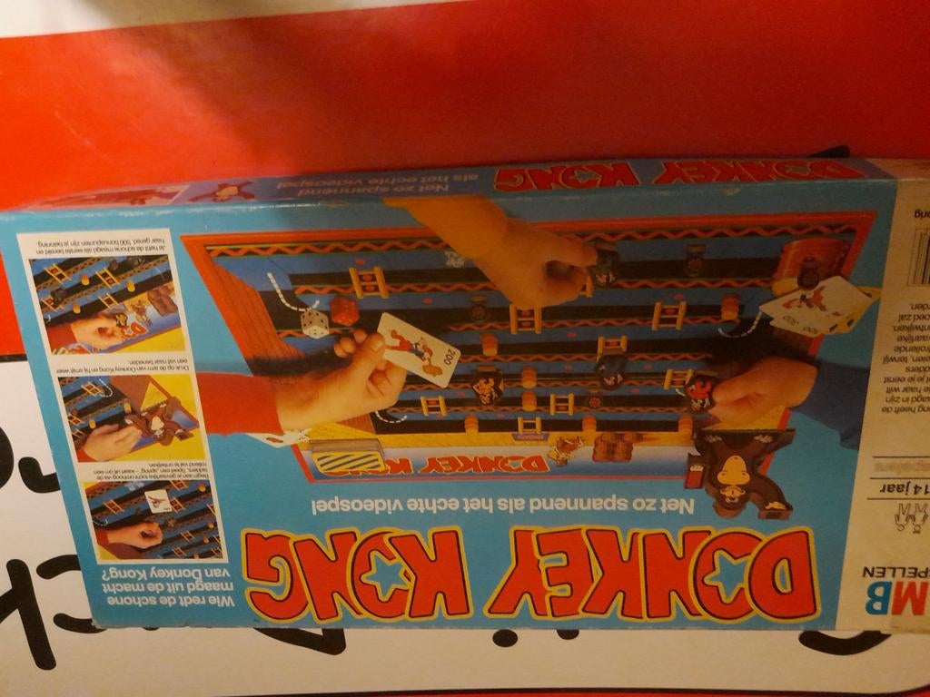 Donkey kong bordspel, Hobby en Vrije tijd, Gezelschapsspellen | Bordspellen, Ophalen of Verzenden, Gebruikt