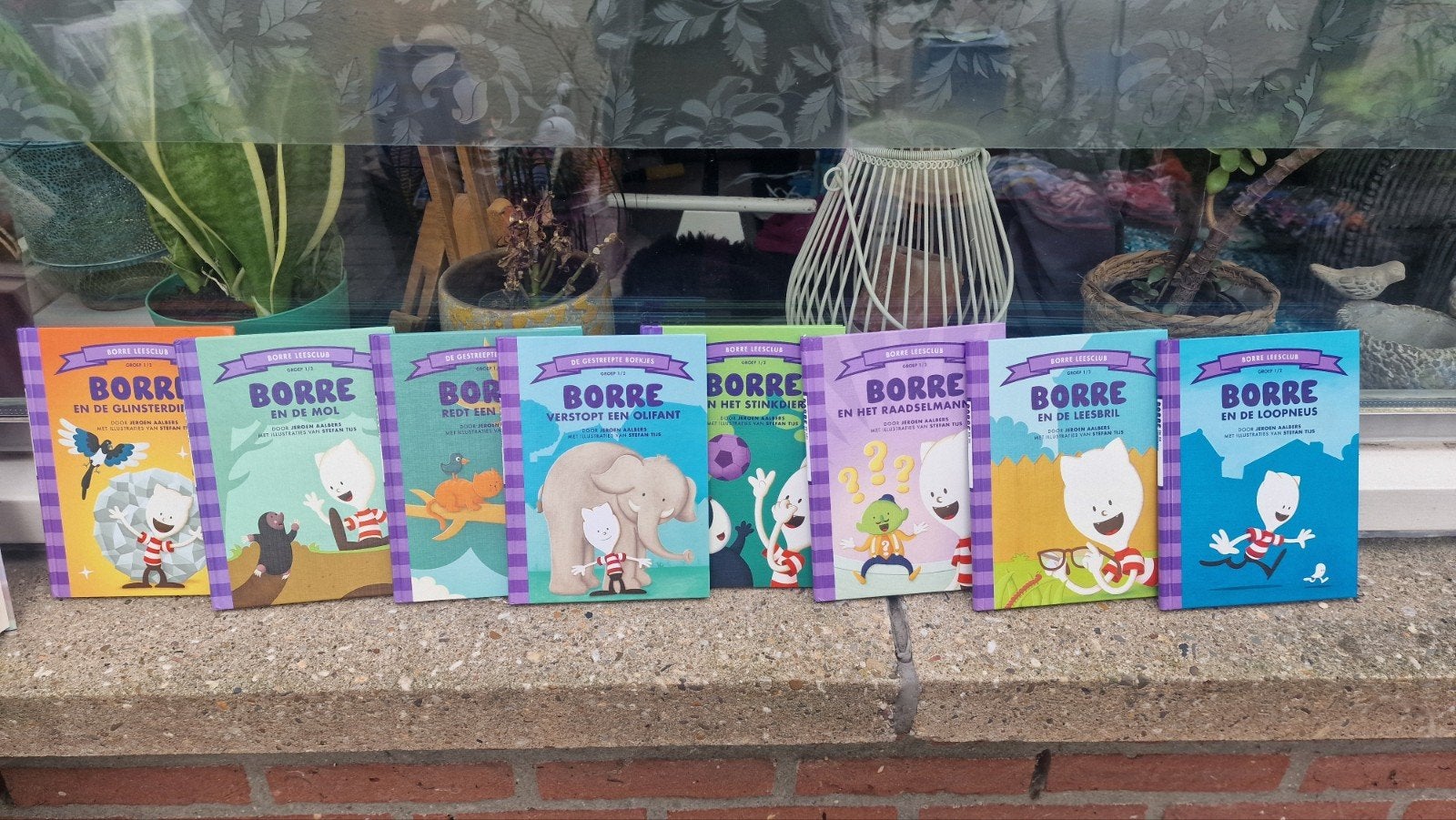 Borre Boeken Collectie - 8 Leuke Kinderboeken, Ophalen, Zo goed als nieuw, Fictie algemeen