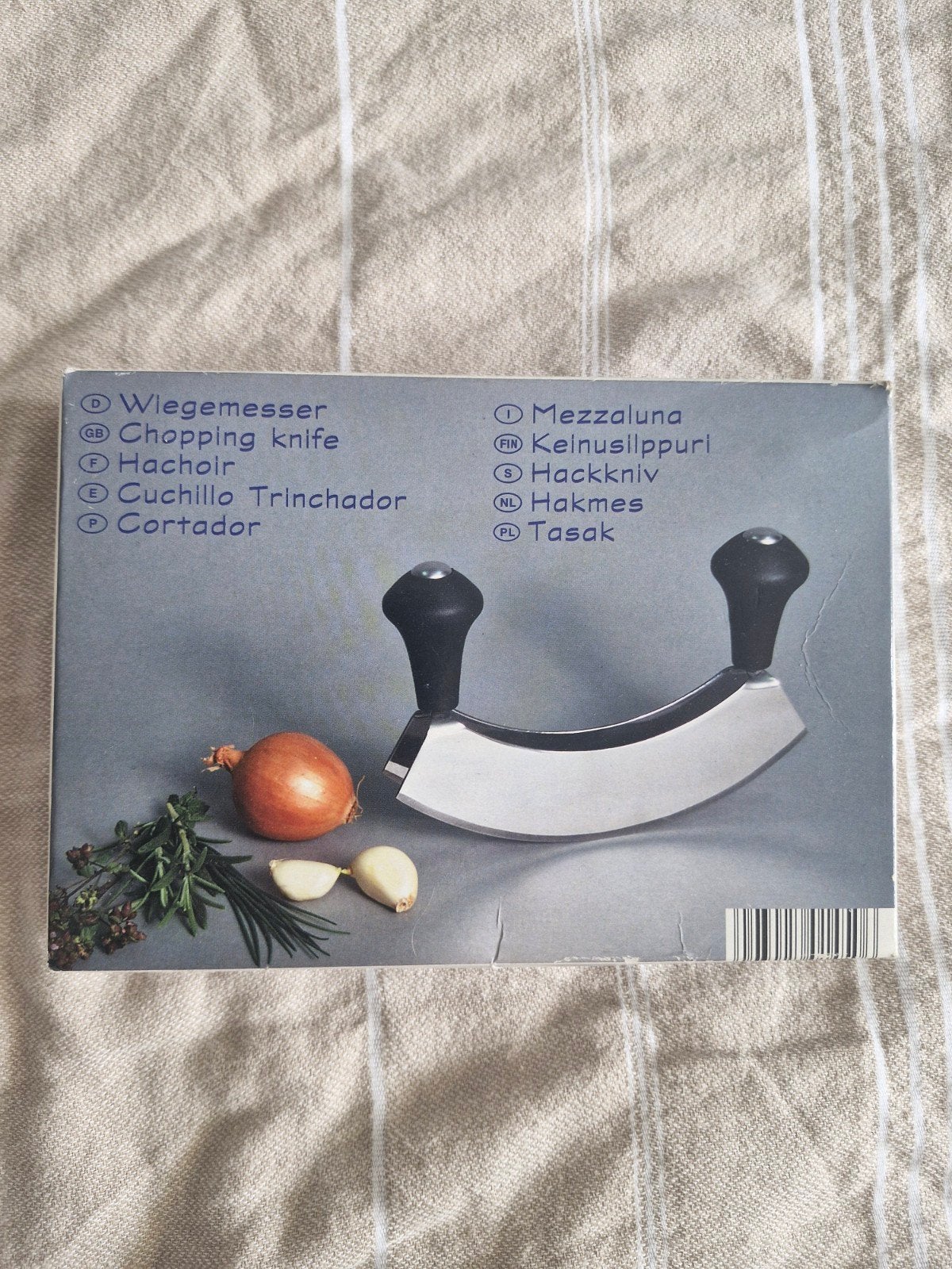 Hakmes met handige greephendels - Nieuw in doos, Huis en Inrichting, Keuken | Keukenbenodigdheden, Ophalen