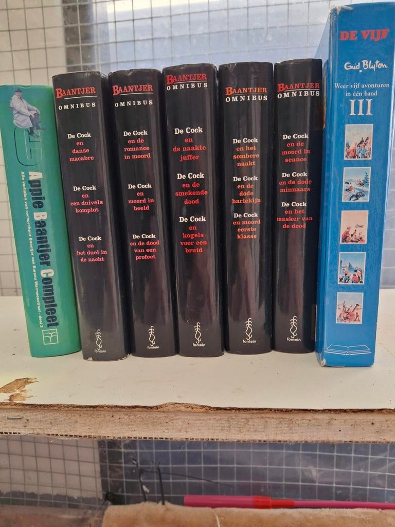 Baantjer Omnibus & De Vijf Boeken Collectie (15 boeken), Ophalen