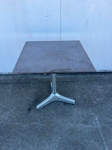 2 stuks Trespa outdoor horeca terras tafels 70x70 cm, Tuin en Terras, Ophalen, Gebruikt, Vierkant, Overige materialen
