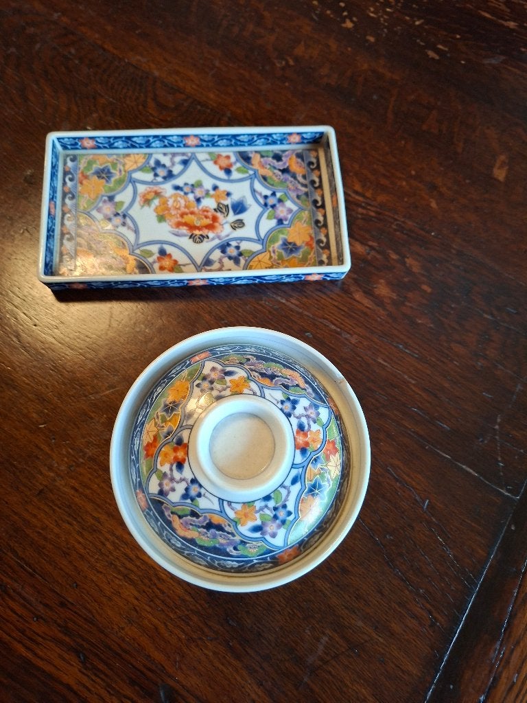 Rijstkom Imari porselein, Ophalen