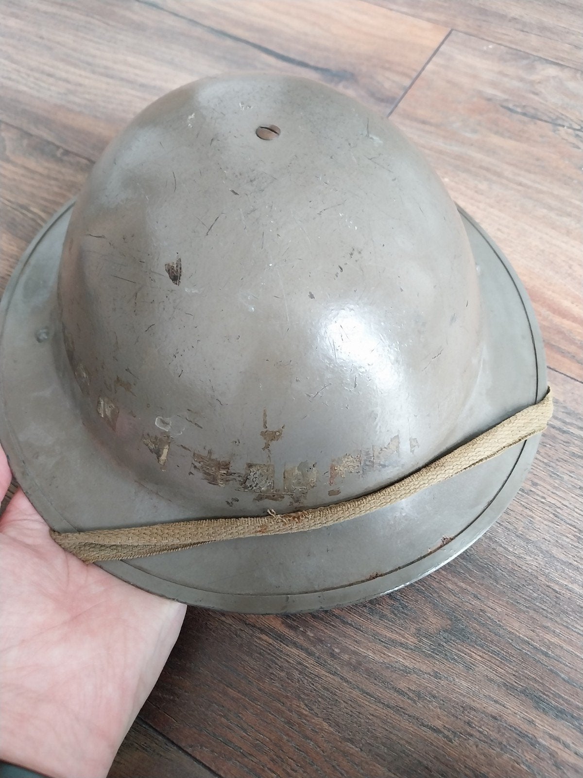 Engelse Brodie helm 1940, Ophalen of Verzenden, Landmacht, Engeland, Helm of Baret
