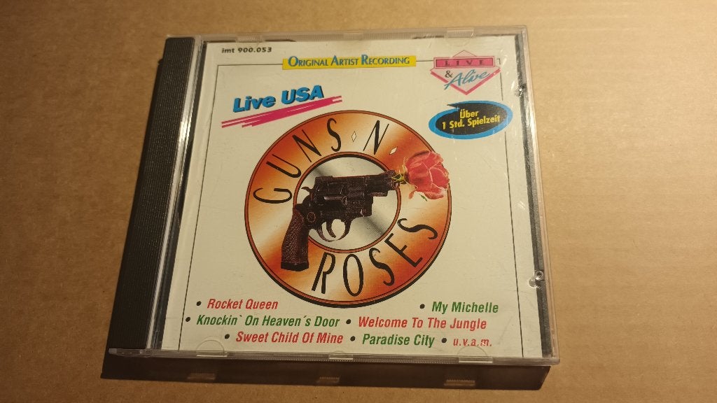 CD Guns N Roses , Live USA, Cd's en Dvd's, Ophalen of Verzenden, Gebruikt, Hard Rock