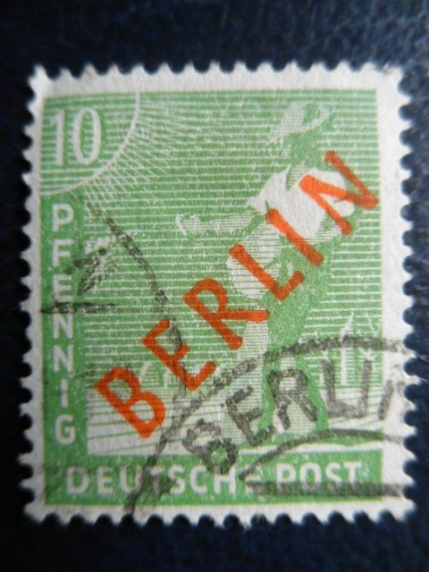 Postzegels Duitsland Berlijn 1949 nr. 24 - cw. 1,80., Ophalen of Verzenden, BRD, Gestempeld