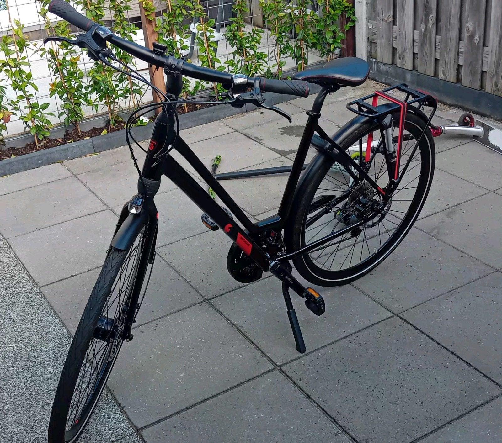 damesfiets 28 inch zo goed als nieuw, 53 tot 56 cm, Versnellingen, Zo goed als nieuw, Schijfrem