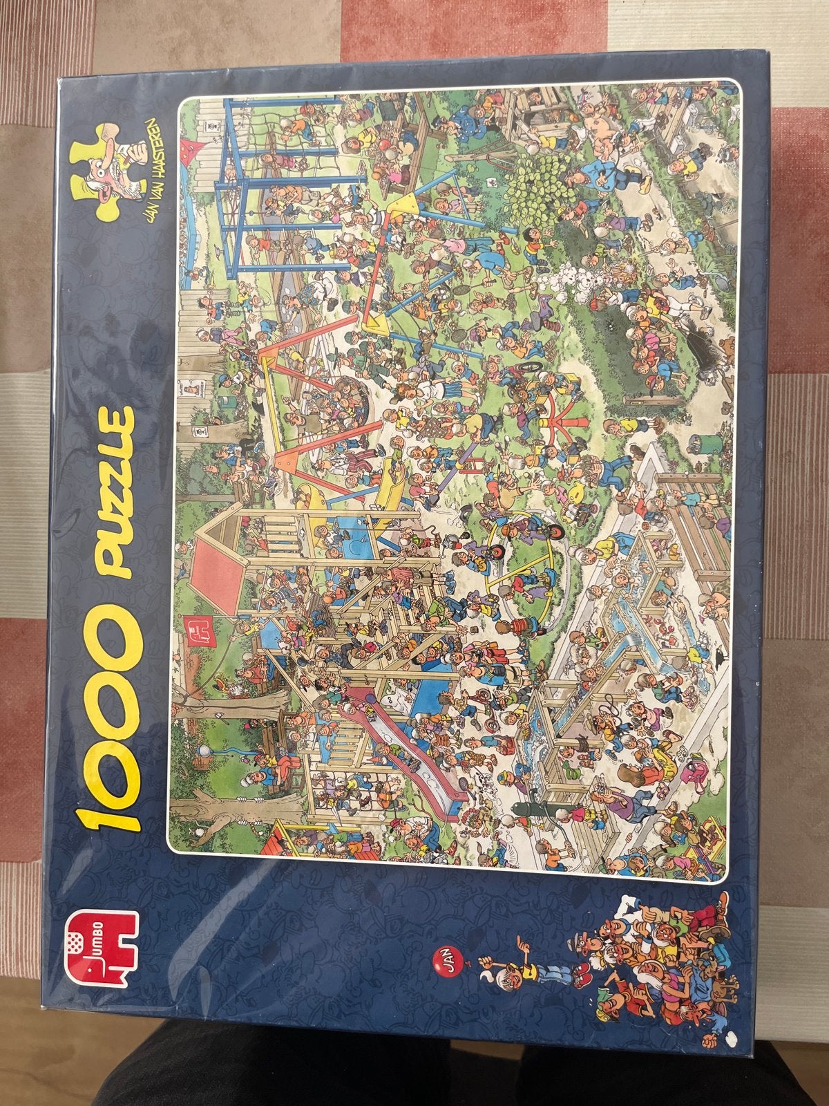 Jan van Haasteren 1000 stukjes puzzel - De Speeltuin, Ophalen, 500 t/m 1500 stukjes, Gebruikt, Legpuzzel