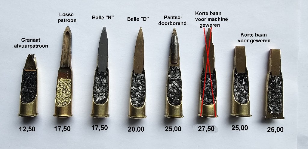 8mm Lebel Geweer DOORSNEDEN, Ophalen of Verzenden, Landmacht, Overige gebieden, Hulzen of Bodemvondsten