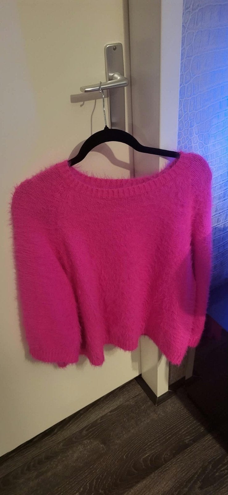 fluor roze dames trui, Kleding | Dames, Truien en Vesten, Ophalen of Verzenden, Zo goed als nieuw, Maat 42/44 (L), Roze