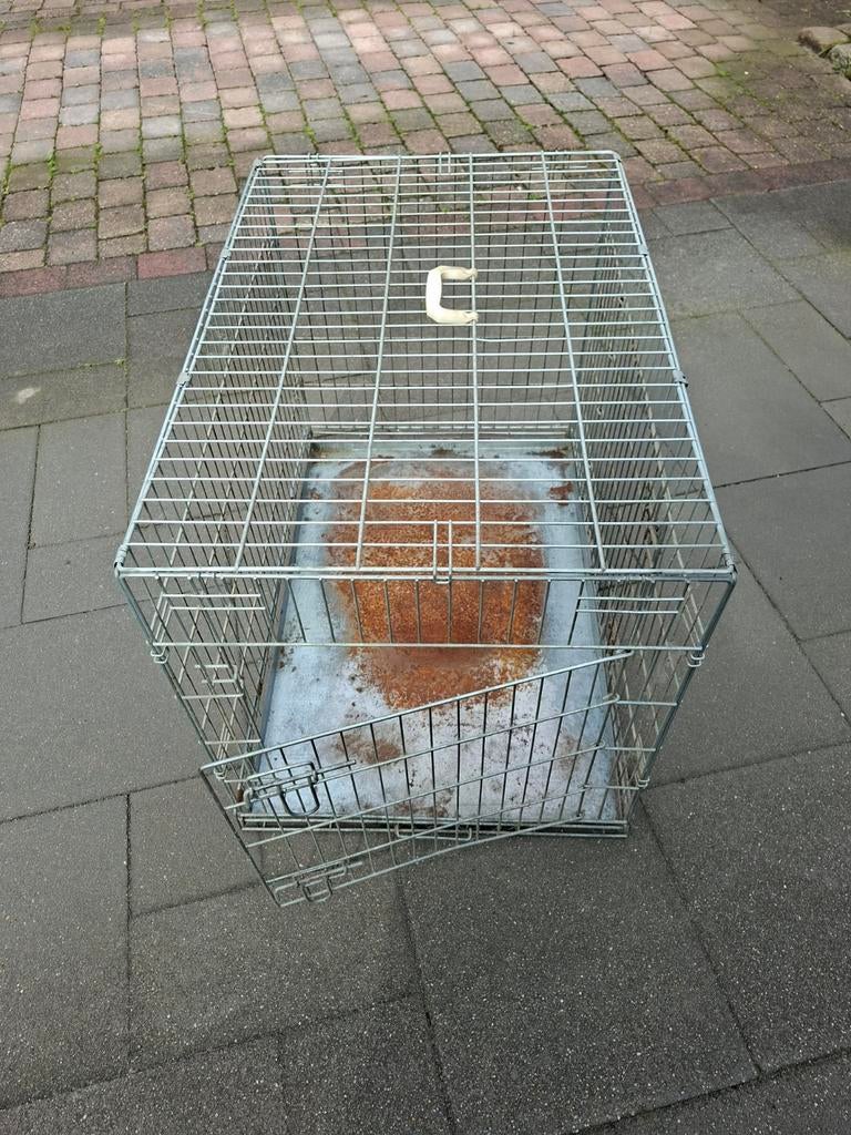 Hondenbench, Dieren en Toebehoren, Hondenhokken, Gebruikt, 65 tot 100 cm, Hondenhok, Ophalen of Verzenden