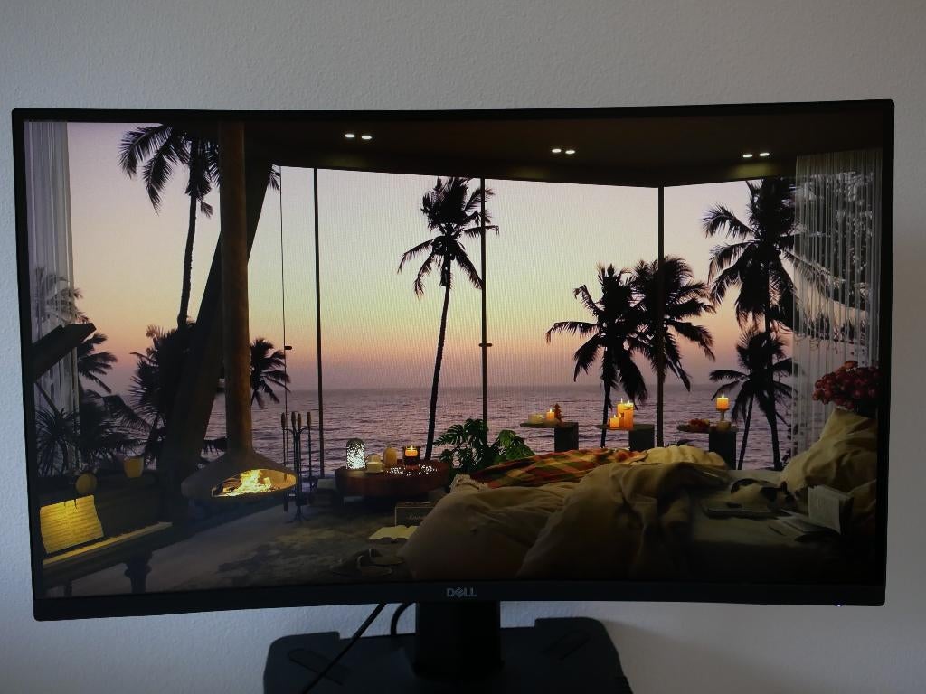 Gaming Monitor Dell 27" 1440p - 165Hz, Computers en Software, Monitoren, IPS, Curved, Zo goed als nieuw, Dell
