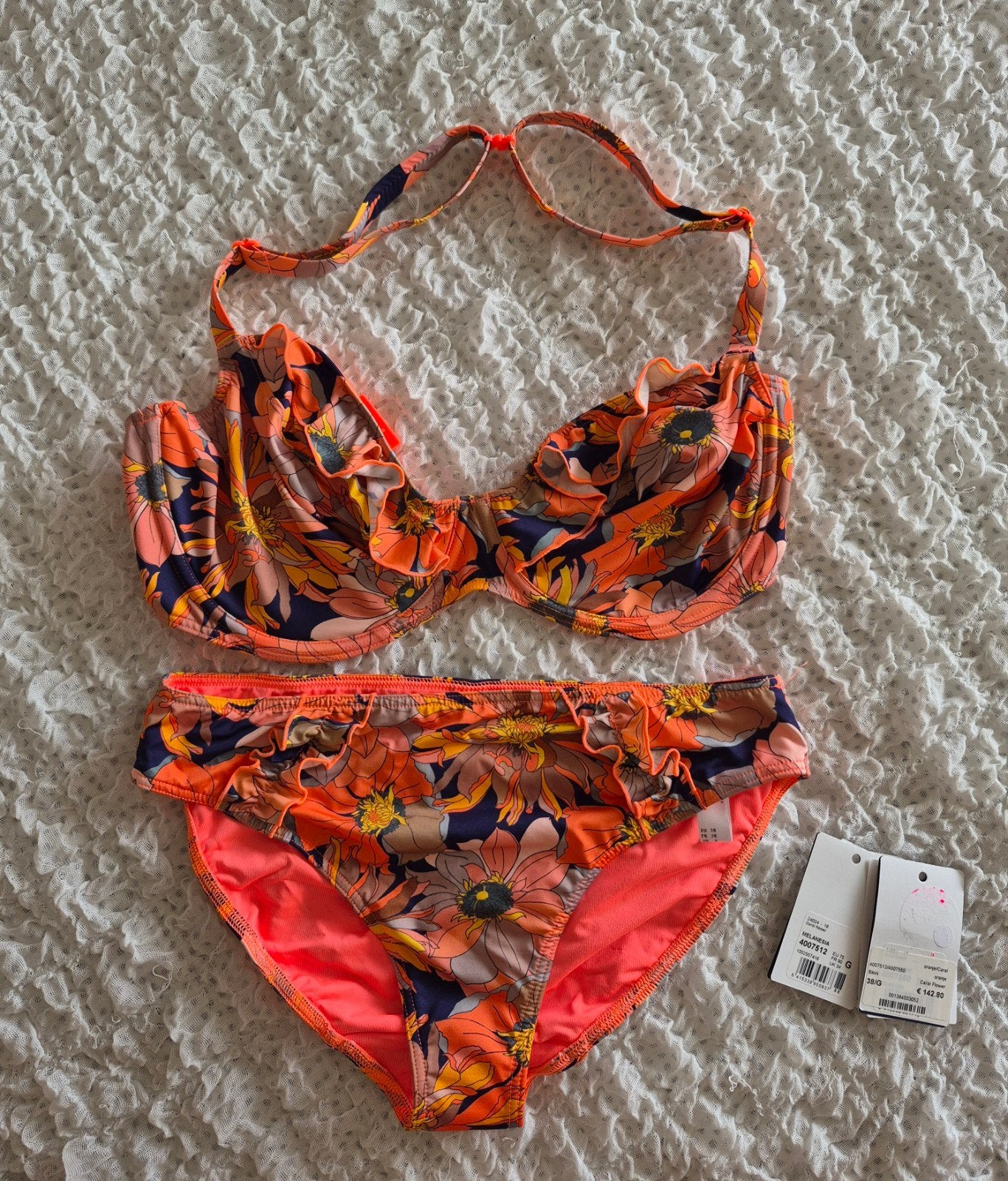 Prima Donna Melanesia Caral Flower Bikini 75G / Broekje 38, Meerkleurig, Nieuw, Ophalen of Verzenden, Bikini