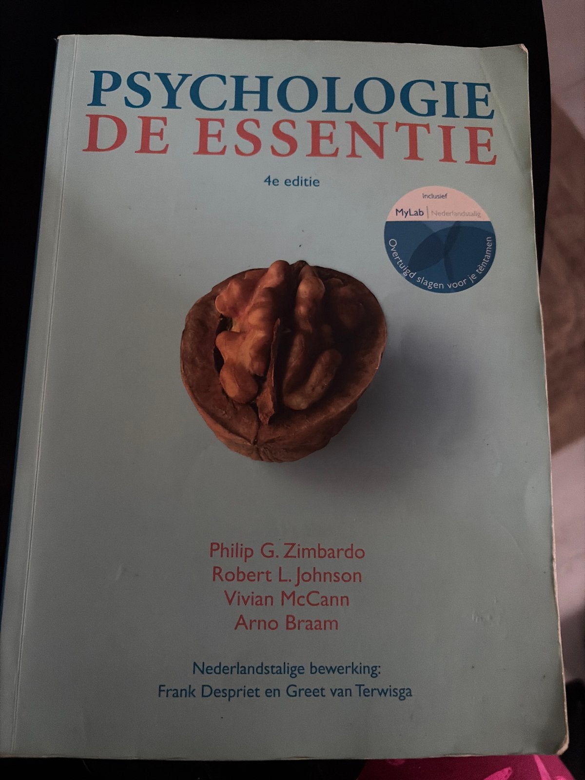 Psychologie de Essentie - 4e editie Zimbardo, Ophalen, Zo goed als nieuw, Overige onderwerpen