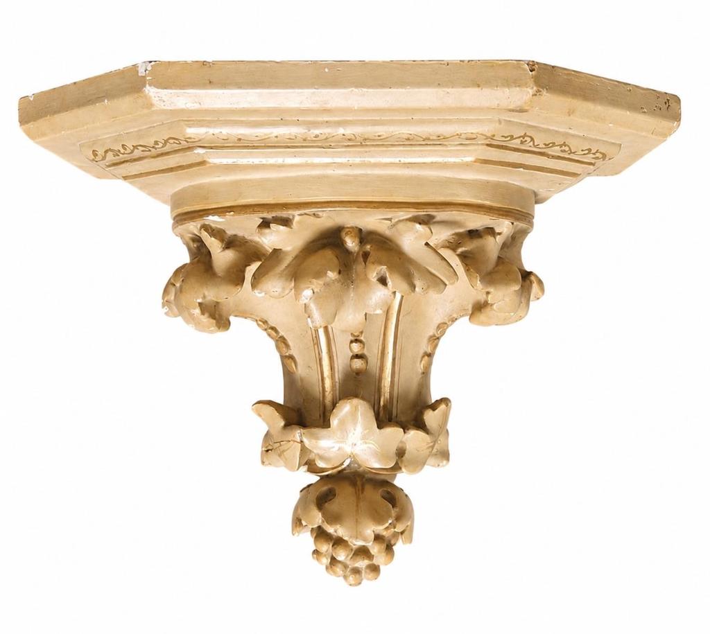 Antieke console met druivenmotief, Ophalen, Zo goed als nieuw