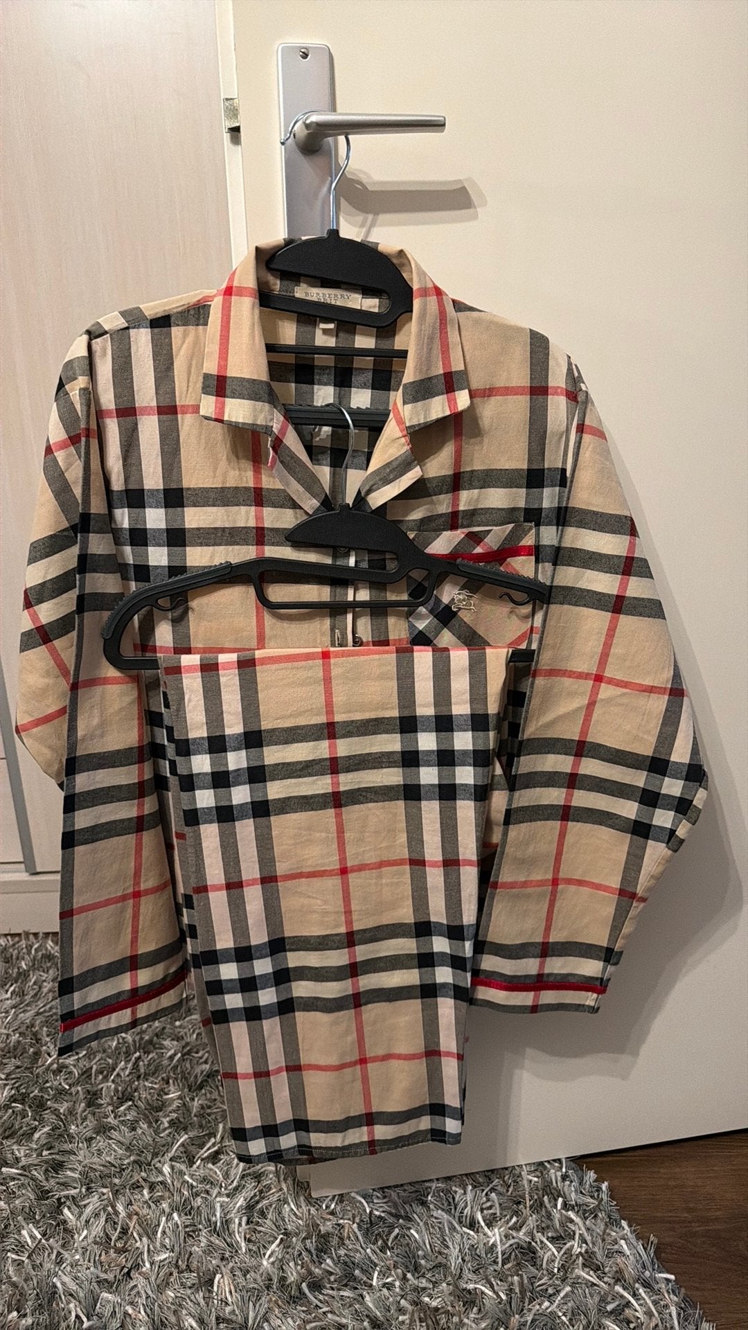 Burberry pyjama, pak, Kleding | Dames, Ophalen of Verzenden, Zo goed als nieuw