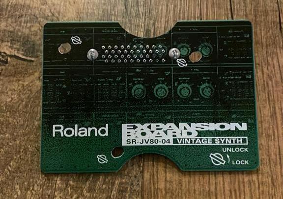 roland sr-jv80-04 vintage synth expansion, Muziek en Instrumenten, Ophalen of Verzenden, Zo goed als nieuw, Overige aantallen